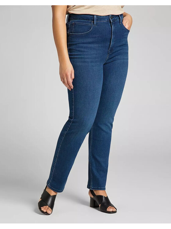 Lee Lee Jeans CLASSIC STRAIGHT PLUS Blu Straight Fit