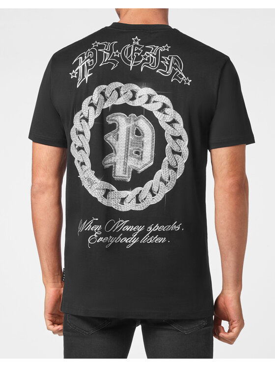 PHILIPP PLEIN PHILIPP PLEIN T-shirt 12861 Nero Regular Fit