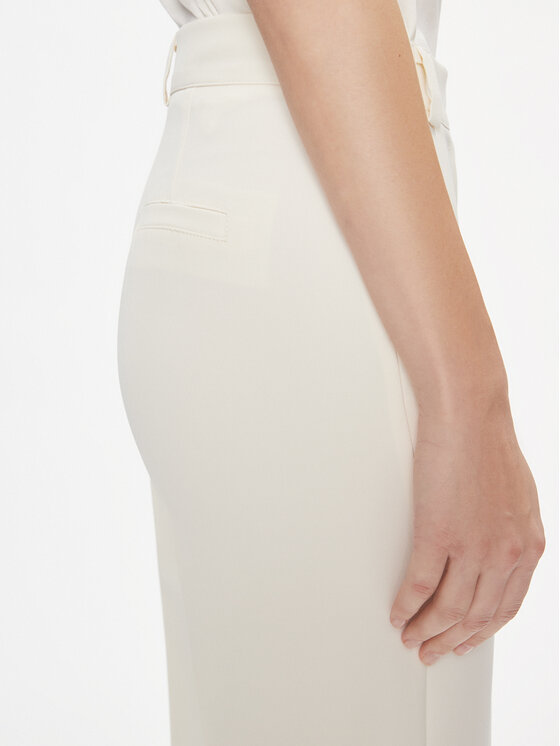 Maryley Maryley Pantaloni di tessuto 24EB515/43VA Beige Relaxed Fit