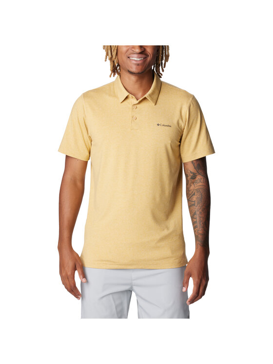 Columbia Columbia Polo Columbia Tech Trail Polo Shirt Giallo Regular Fit