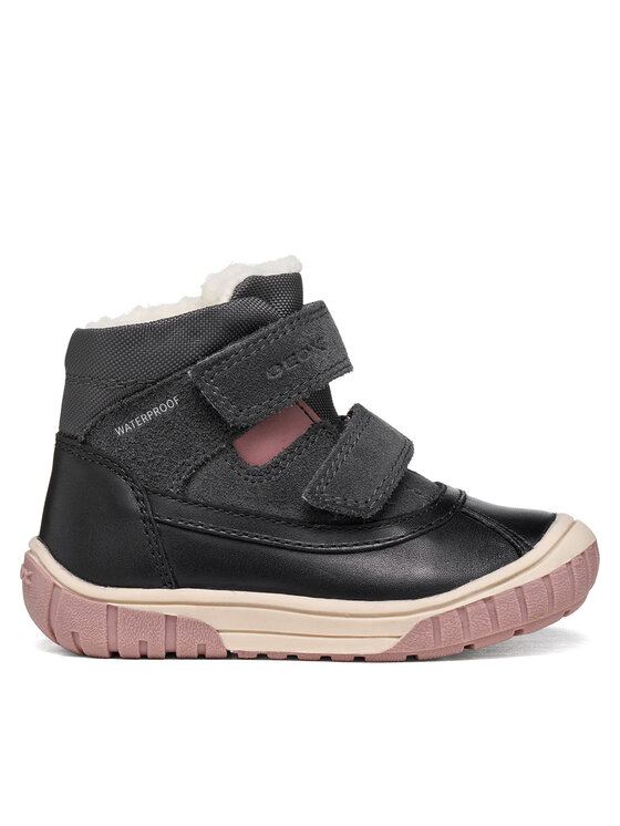 Geox Geox Zimski škornji B Omar Girl Wpf B462LC 04322 C0005 M Črna