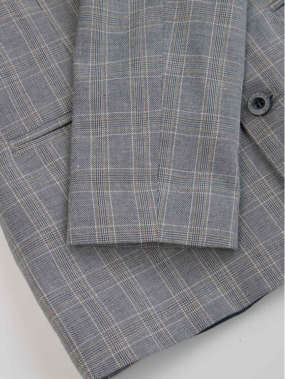 Coccodrillo Coccodrillo Marynarka WC3138101EJB Szary Regular Fit