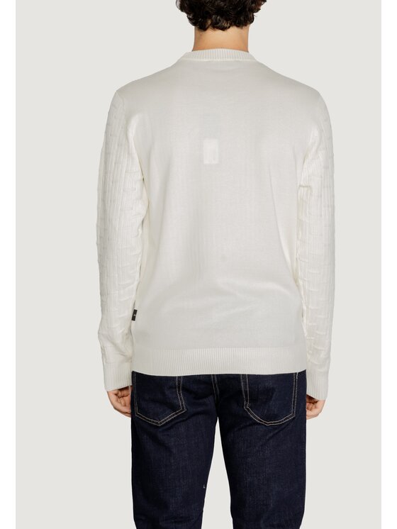 HAMAKI-HO HAMAKI-HO Maglione MI3101H Bianco Regular Fit
