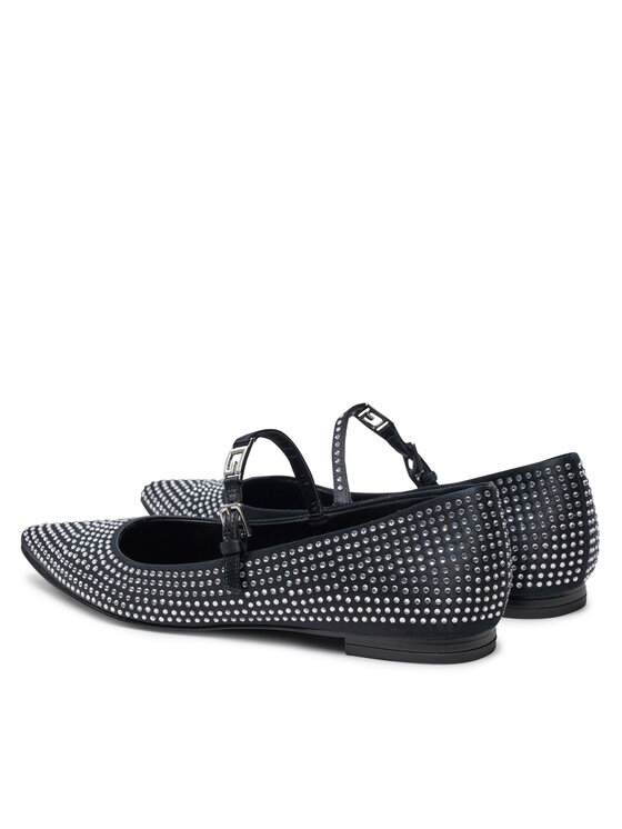 Guess Guess Μπαλαρίνες Dannely FLFDNN SAT08 Μαύρο
