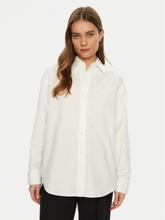 Calvin Klein Jeans Calvin Klein Jeans Cămașă J20J224858 Alb Relaxed Fit