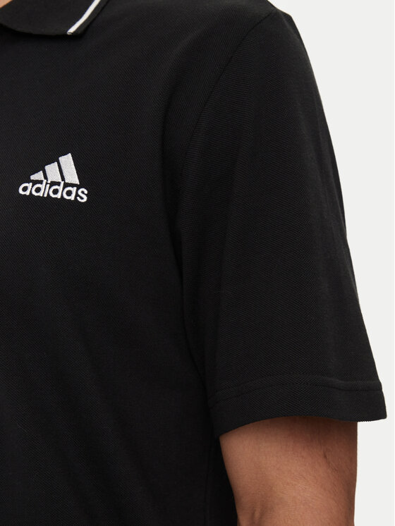 adidas adidas Pólóing Essentials IC9314 Fekete Regular Fit