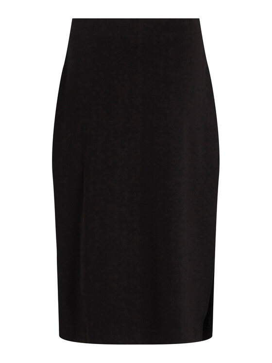 Vila Vila Fustă midi 14088386 Negru Relaxed Fit
