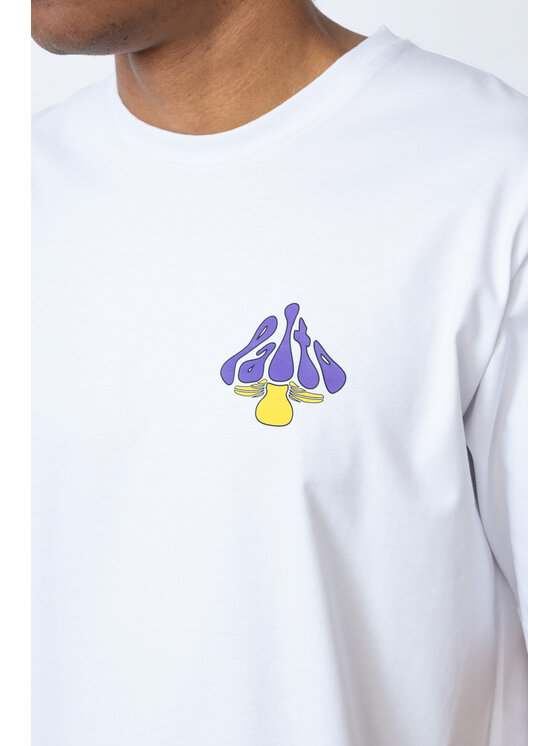 Palto Palto T-Shirt Meditate Biały Relaxed Fit