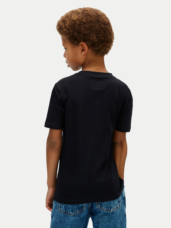 Calvin Klein Jeans Calvin Klein Jeans Tričko LVCKSJA10B Čierna Regular Fit