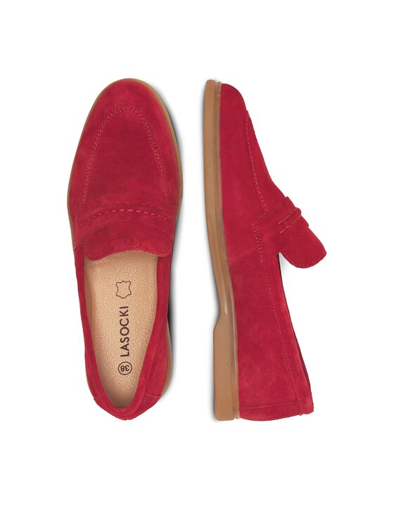 Lasocki Lasocki Μοκασίνια WI16-VINISKA-01 Κόκκινο
