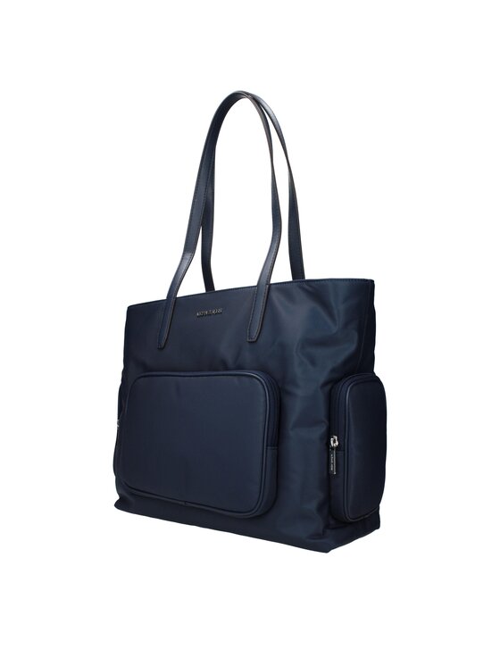 Michael Kors Michael Kors Torebka Blue Fabric Shoulder Niebieski jasny