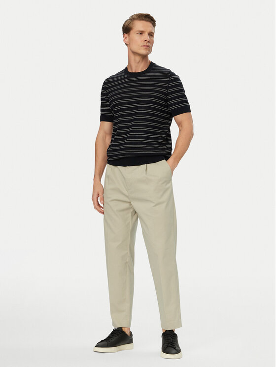 BOSS BOSS T-särk H-Nalon 50560482 Tumesinine Regular Fit