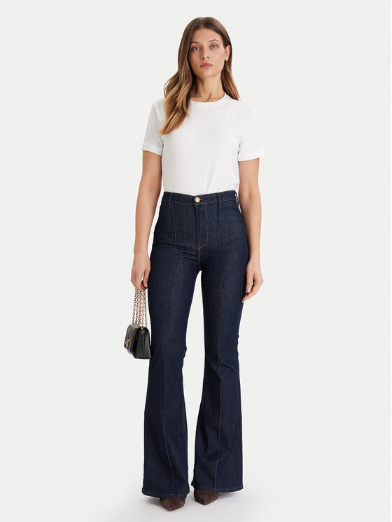 Guess Guess T-krekls V5BI12 K8FQ4 Balts Regular Fit