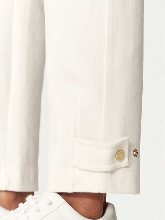 JOOP! JOOP! Spodnie materiałowe 30044796 Écru Regular Fit
