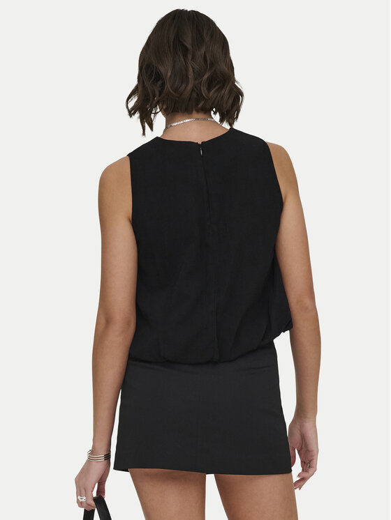 ONLY ONLY Топ Aris 15364287 Чорний Loose Fit