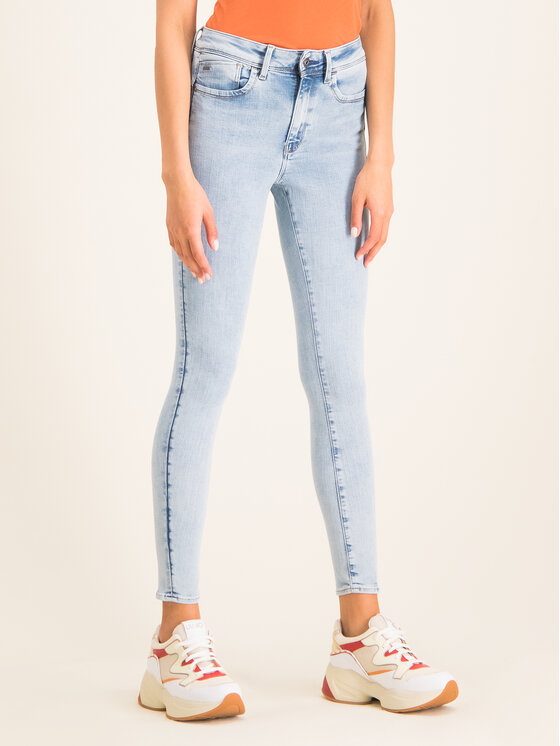 G-Star Raw Džinsai Lhana D15179-9136-B165 Mėlyna Super Skinny Fit •  Modivo.lt
