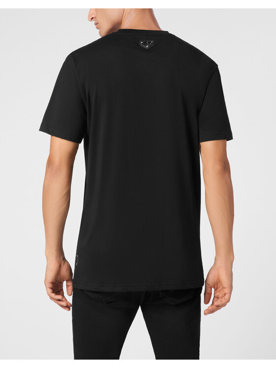 PHILIPP PLEIN PHILIPP PLEIN T-Shirt 9557 Czarny Regular Fit