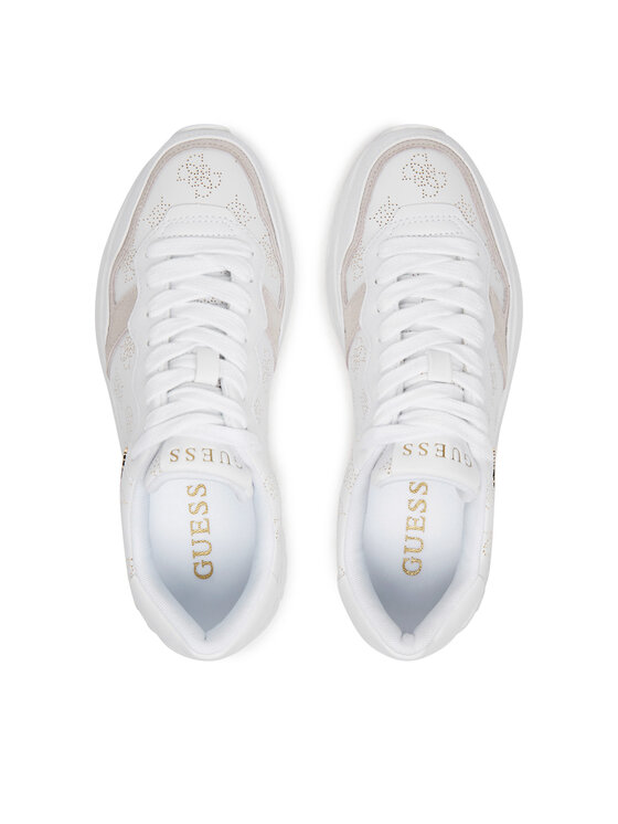 Guess Guess Sneakersy FLPVI3 LEL12 Bílá