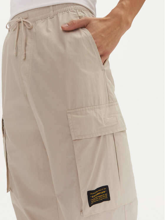 Champion Champion Donji dio trenerke 220415 Écru Loose Fit