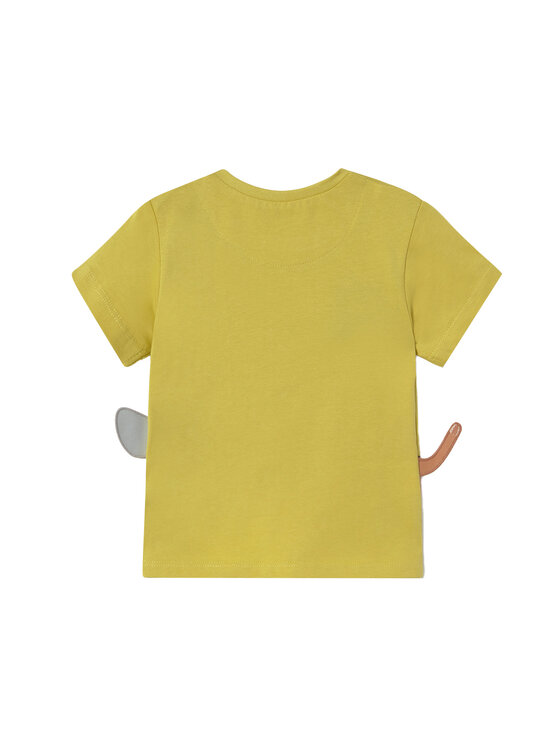 Mayoral Mayoral T-särk 1061 Kollane Regular Fit