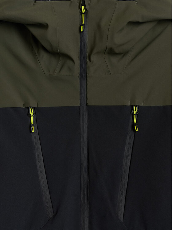 4F 4F Kurtka przejściowa CITY JACKETS Khaki Regular Fit