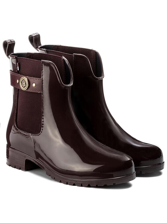 Tommy Hilfiger Tommy Hilfiger Γαλότσες Oxley 13R FW0FW01294 Μπορντό