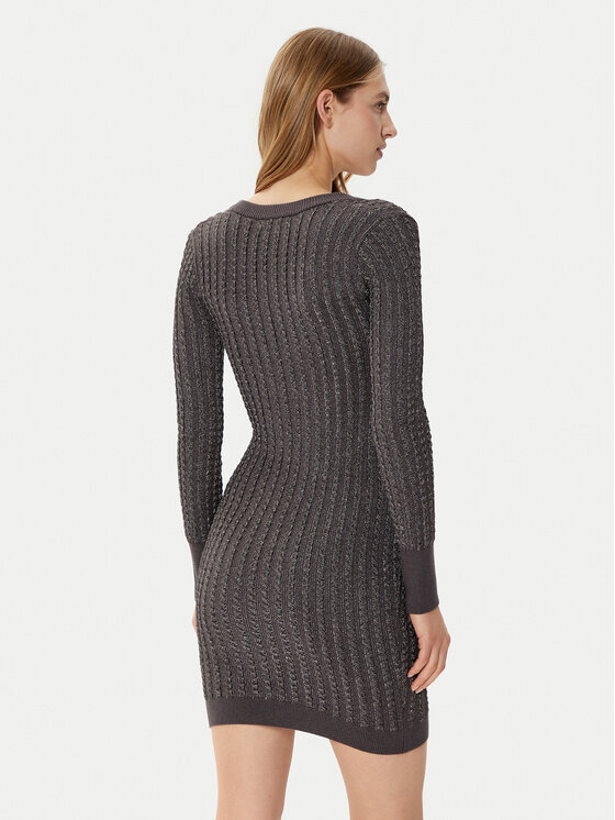 Guess Guess Vestito di maglia W5RK09 Z3KT0 Grigio Bodycon Fit