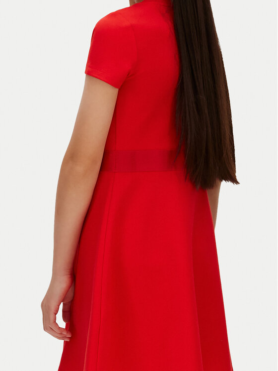 Calvin Klein Jeans Calvin Klein Jeans Rochie de zi IG0IG03099 Roșu Regular Fit