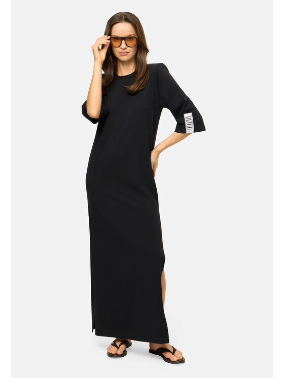 BIZUU BIZUU Sukienka codzienna JULISSA Czarny Standard Fit