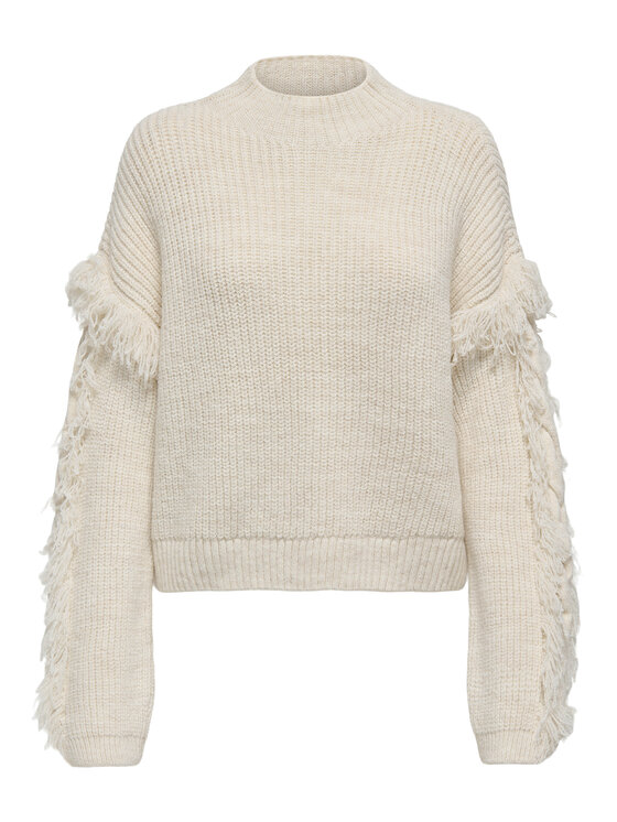 ONLY ONLY Sveter Molly 15363467 Béžová Regular Fit