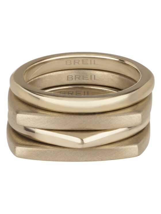 Breil Breil Pierścionek NEW TETRA Złoty
