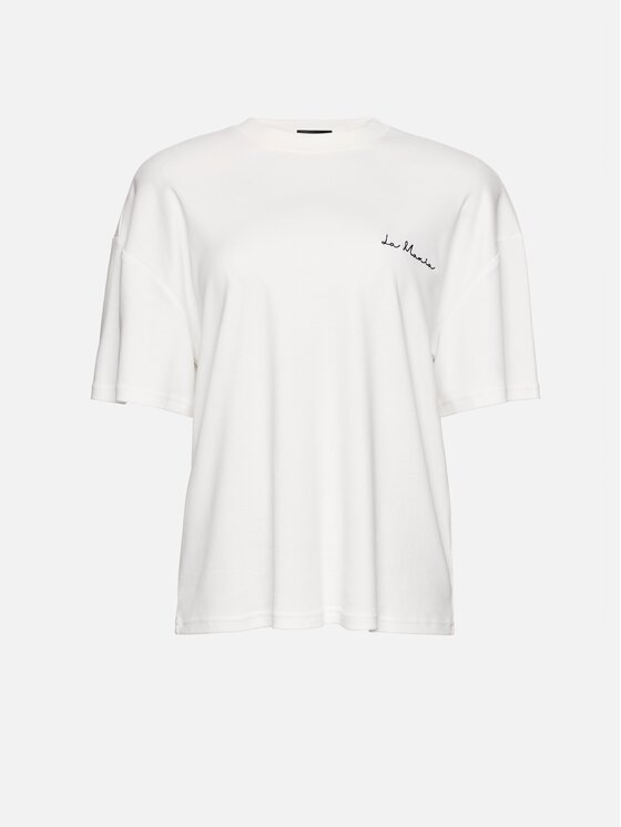 La Mania La Mania T-shirt BABES Écru Basic Fit