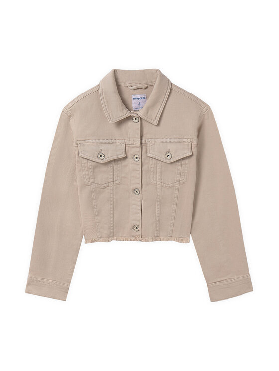 Mayoral Mayoral Дънково яке 6406 Бежов Regular Fit