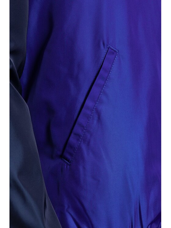 Wrangler Wrangler Kurtka przejściowa BOMBER Niebieski Slim Fit