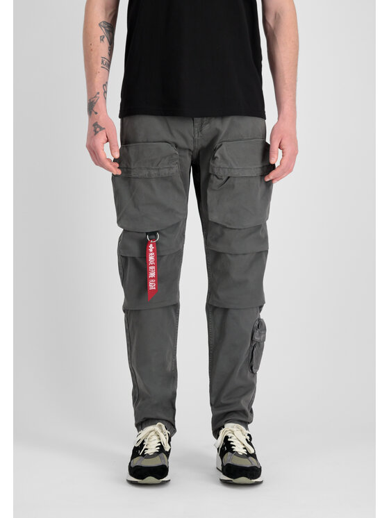 Alpha Industries Alpha Industries Spodnie cargo Tactical Pant Szary Tapered Fit