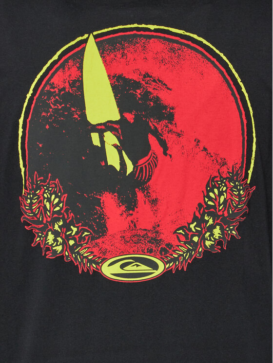 Quiksilver Quiksilver T-Shirt Tc Snap EQYZT07672 Černá Regular Fit