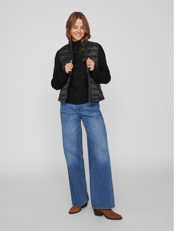 Vila Vila Sportski prsluk Minsk 14076410 Crna Regular Fit