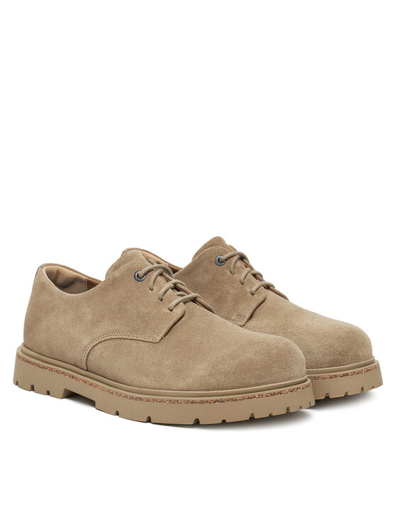 Birkenstock Birkenstock Półbuty Highwood Lace Low 1029696 Beżowy