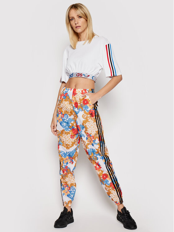 T-shirt adicolor Cropped Tee GN6979 Bianco Regular...