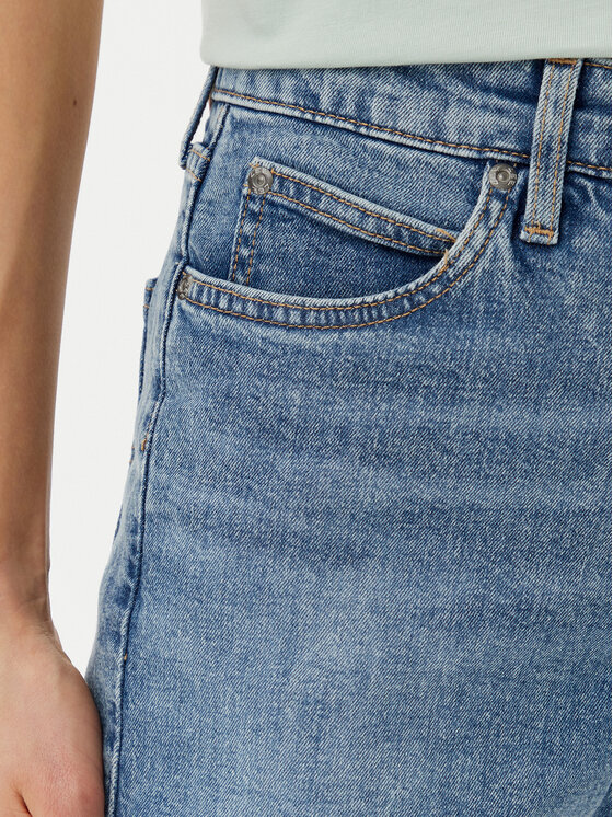 Lee Lee Džínové šortky Carol 112363526 Modrá Regular Fit