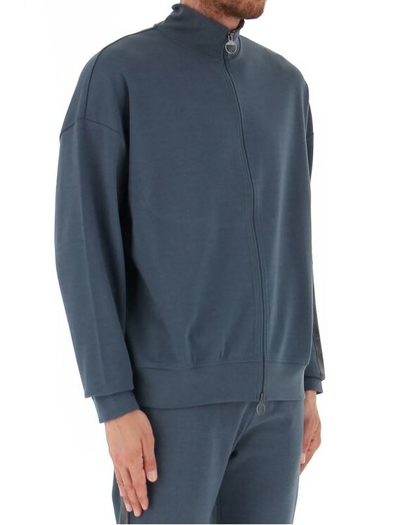 Armani Exchange Armani Exchange Mikina 6RZMCB ZJ9QZ 1988 Čierna Oversize