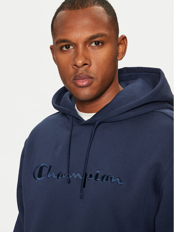 Champion Champion Pulóver 220271 Sötétkék Relaxed Fit