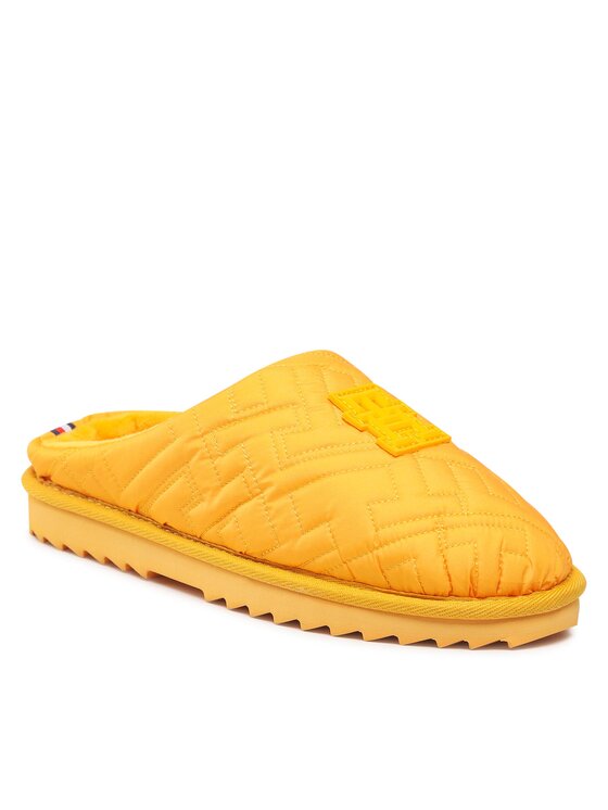Tommy Hilfiger Copati Qulted Home Slippers FW0FW06829 Oranžna