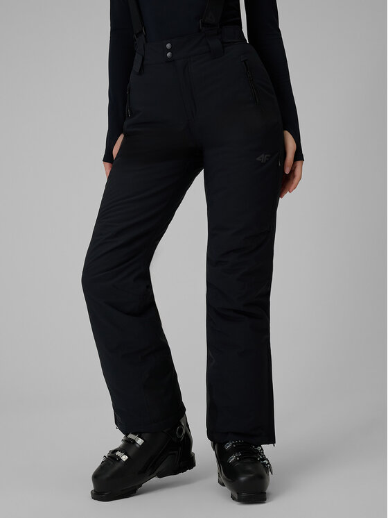4F 4F Spodnie narciarskie SKI CLASSIC Czarny Regular Fit
