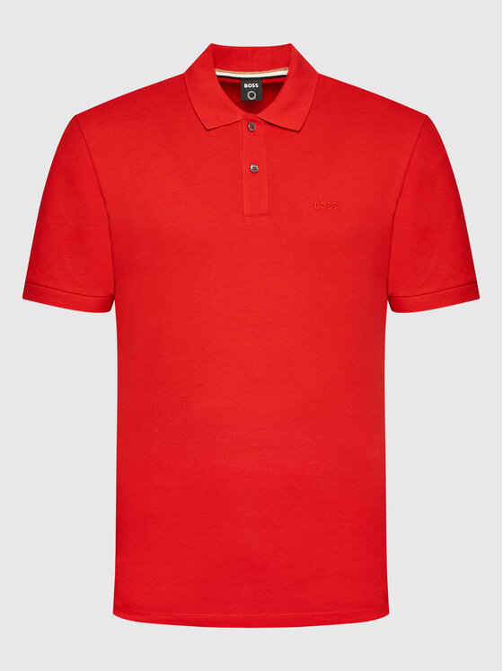 BOSS Boss Polokošeľa Pallas 50468362 Červená Regular Fit