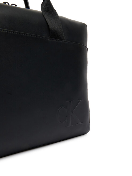 Calvin Klein Calvin Klein Torba za laptop Bold Ck Commuter LV04D3312G Crna