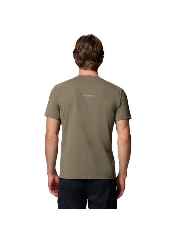Columbia Columbia T-Shirt 215720 Zielony Regular Fit