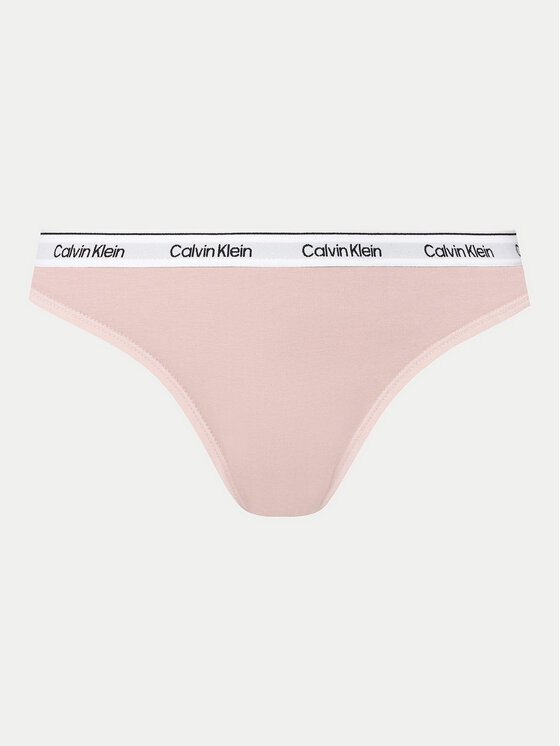 Calvin Klein Underwear Calvin Klein Underwear Sada 3 kusů string kalhotek Thong 3Pk 000QD5209E Barevná