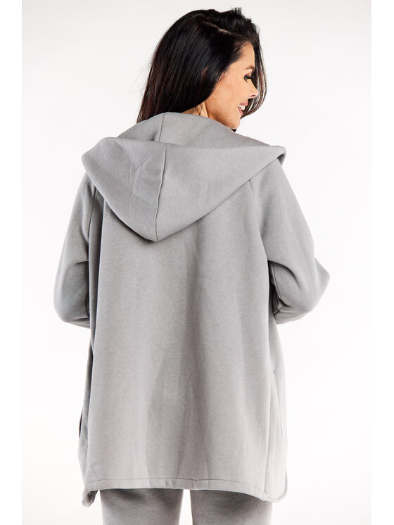 Infinite You Infinite You Felpa M327 Grigio Basic Fit