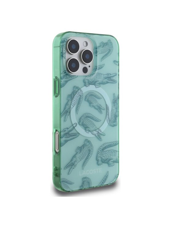Lacoste Lacoste Etui na telefon Apple iPhone 16 Pro Max Zielony
